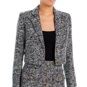 Tweed Cropped Blazer